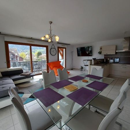 Au Coeur De St Jorioz, Spacieux Appartement Avec Terrasse Et Vue Montagne. Saint-Jorioz Buitenkant foto